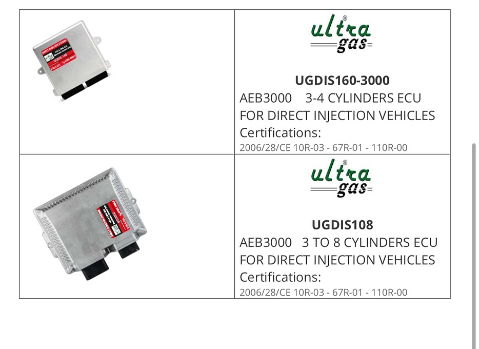 UltraGas LPG & CNG Systems