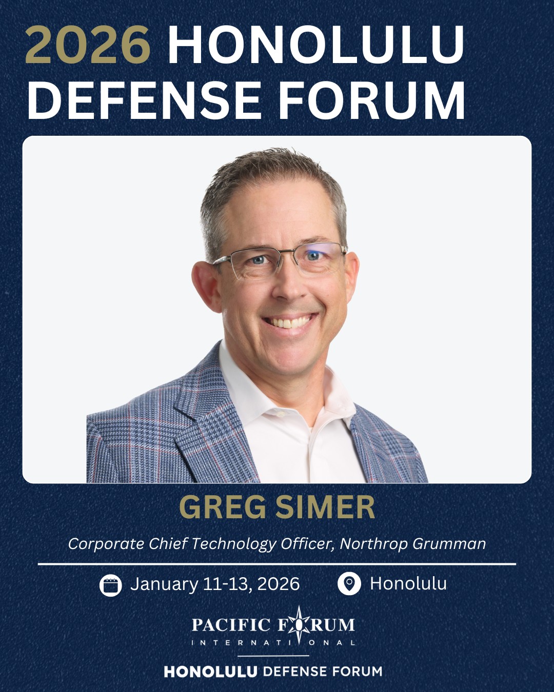 Pacific - #PacificForum is pleased to announce Greg Simer, Corporate ...