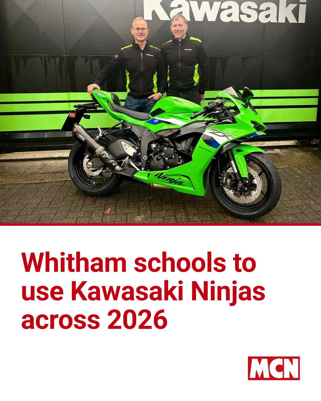 WHO★ UK Track オリジナル Don't miss: Kawasaki UK have partnered with James Whitham to