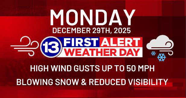 13abc - 13 First Alert Weather Day issued for Monday December 29, 2025 ...