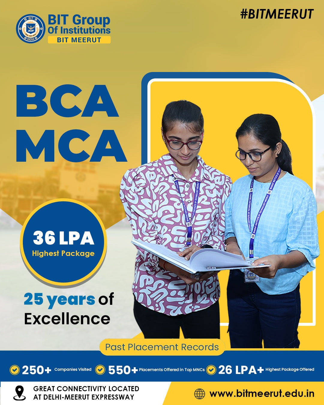 Bharat - BIT Meerut continues its legacy of academic excellence with ...