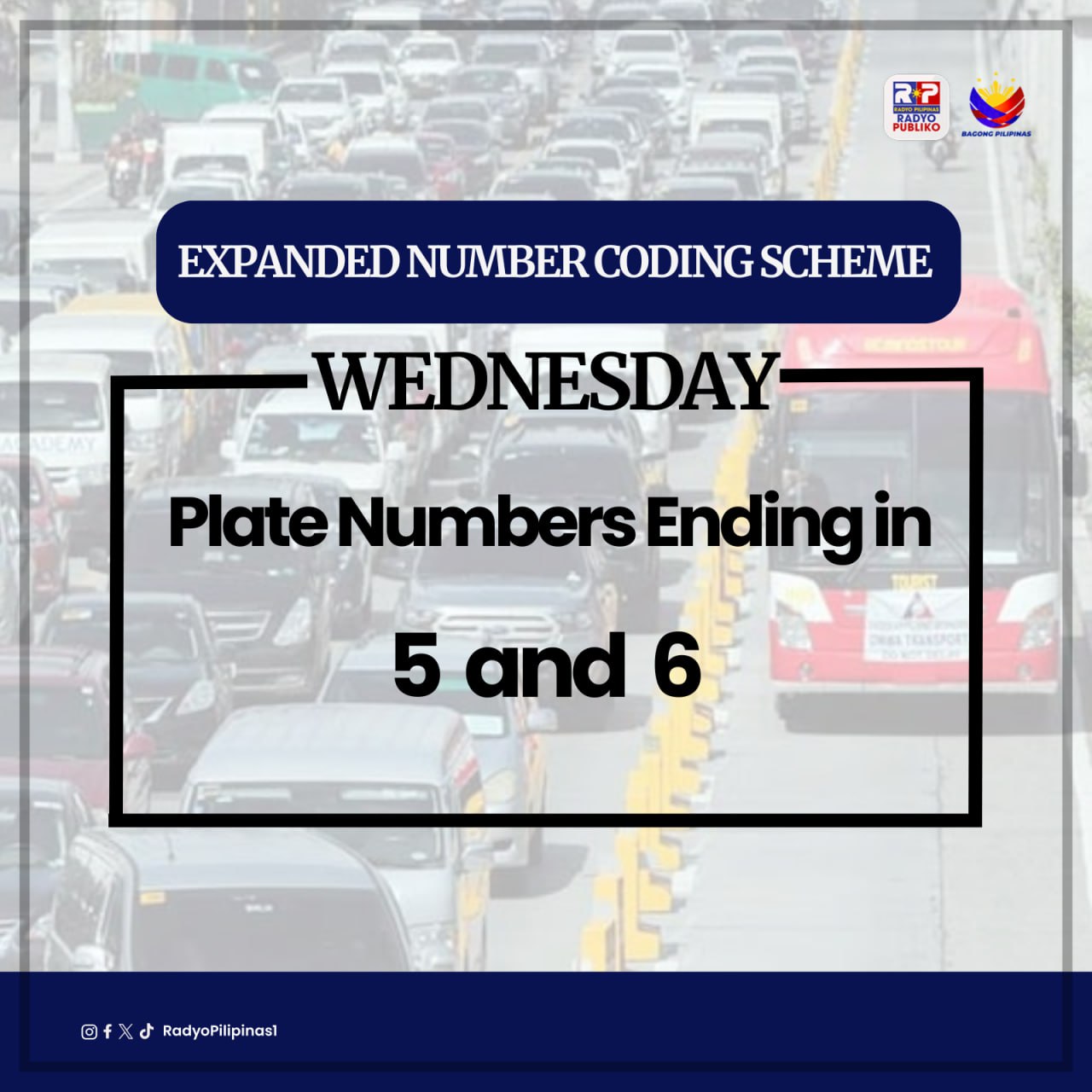 Radyo - PAALALA | Ngayong Miyerkules, ipinatutupad ang Number Coding ...