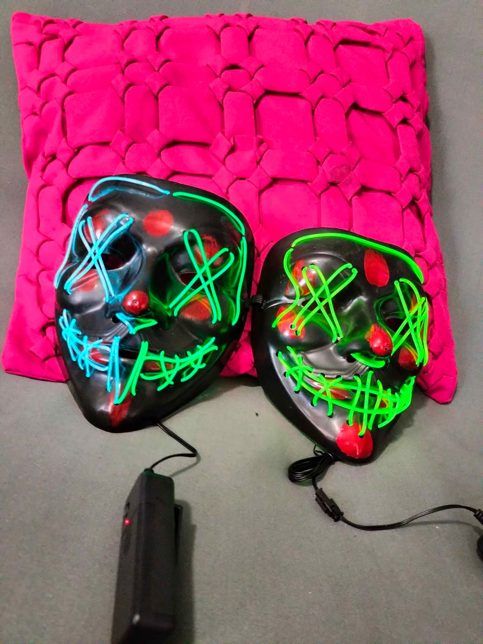 Mascara con luz Led 👹💀👻🎃 - Masks - Nezahualcóyotl, Mexico | Facebook ...