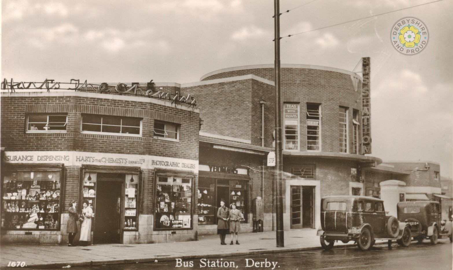 Derbyshire - Wow, the Derby Bus Station is a true gem of Art Deco ...