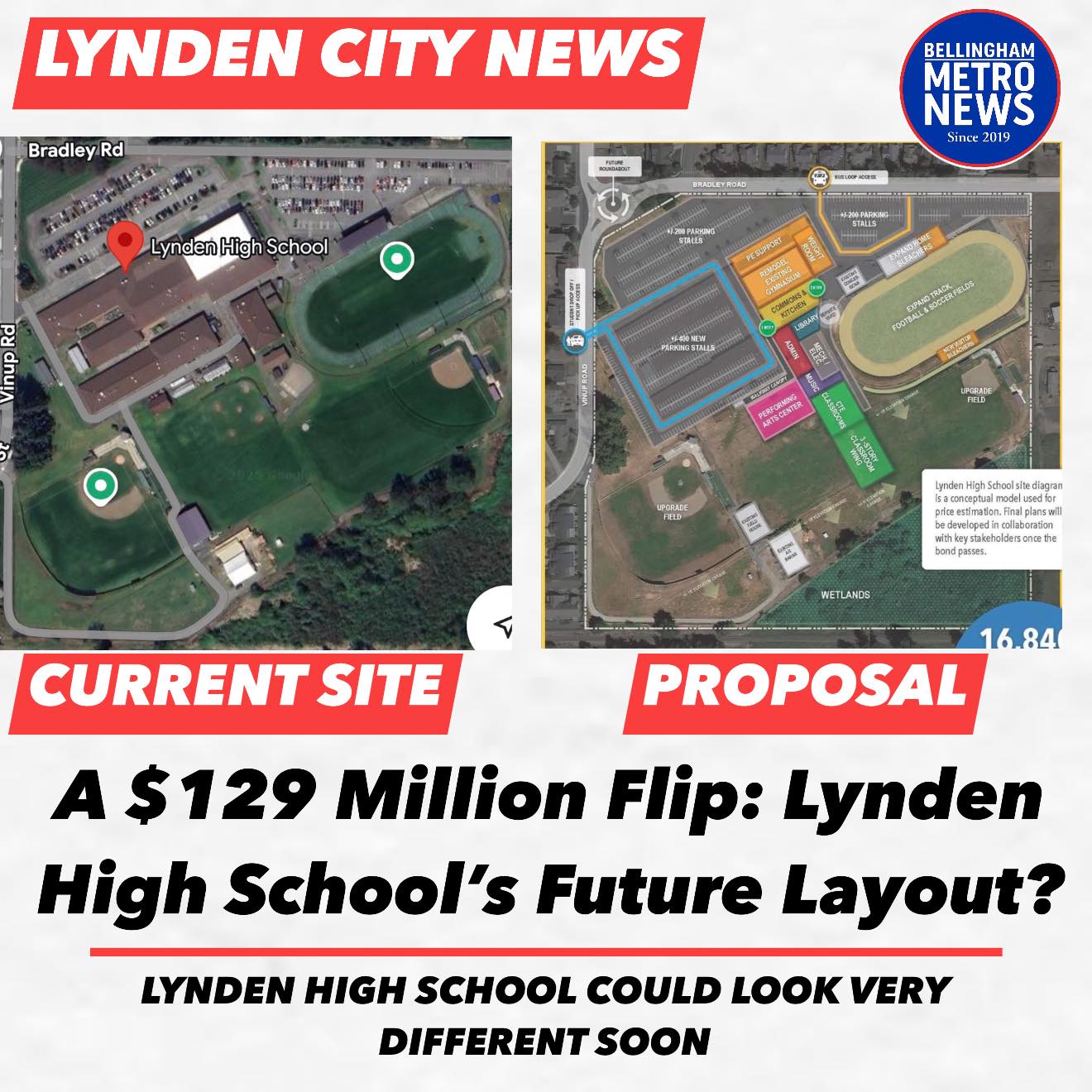 Bellingham - Bond Would Flip Lynden High School’s Footprint and Add ...