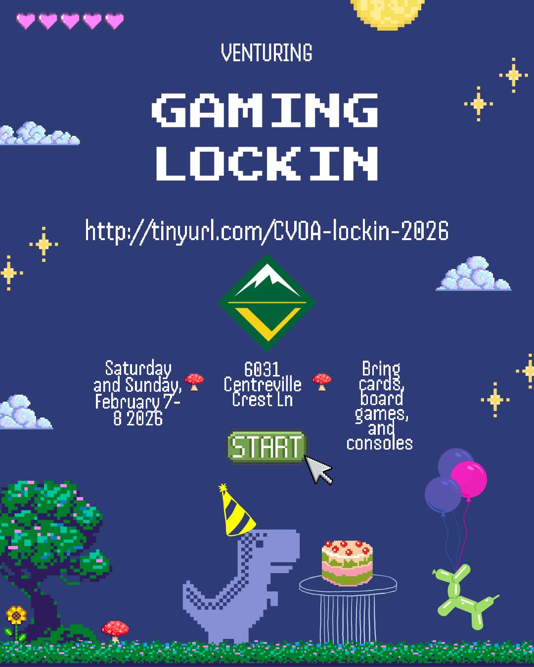 National - 🕹️ PRESS START, VENTURERS! 🕹️ The Venturing Gaming Lock-In ...