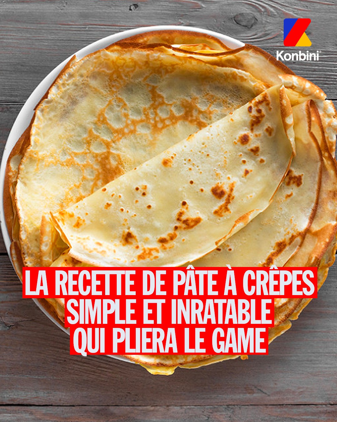 Konbini - Ps : c'est lundi la chandeleur 😍 Pour la recette : https ...
