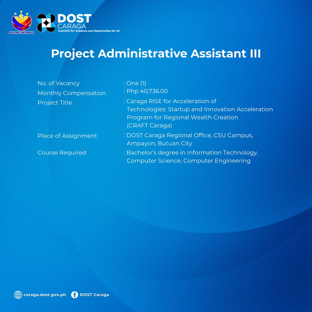 DOST Caraga - DOST Caraga added a new photo.