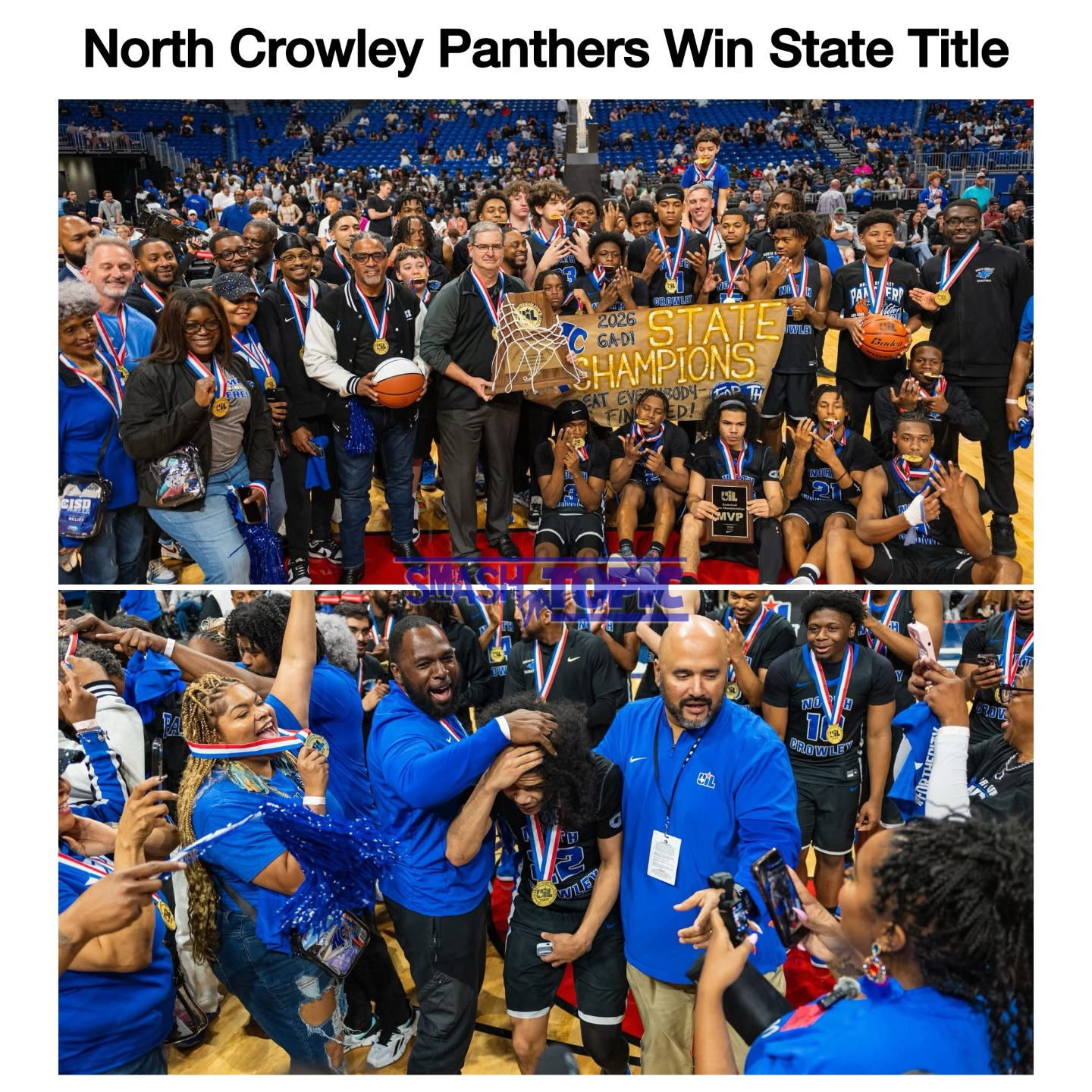 The North Crowley Panthers captured the Texas UIL Class 6A