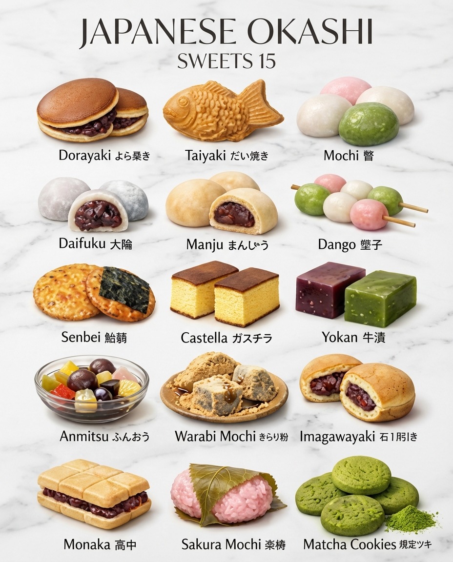 【KUCHINACI_F4③】【135B_F6③】おまとめ　マッチャン様用 Japanese Okashi sweets