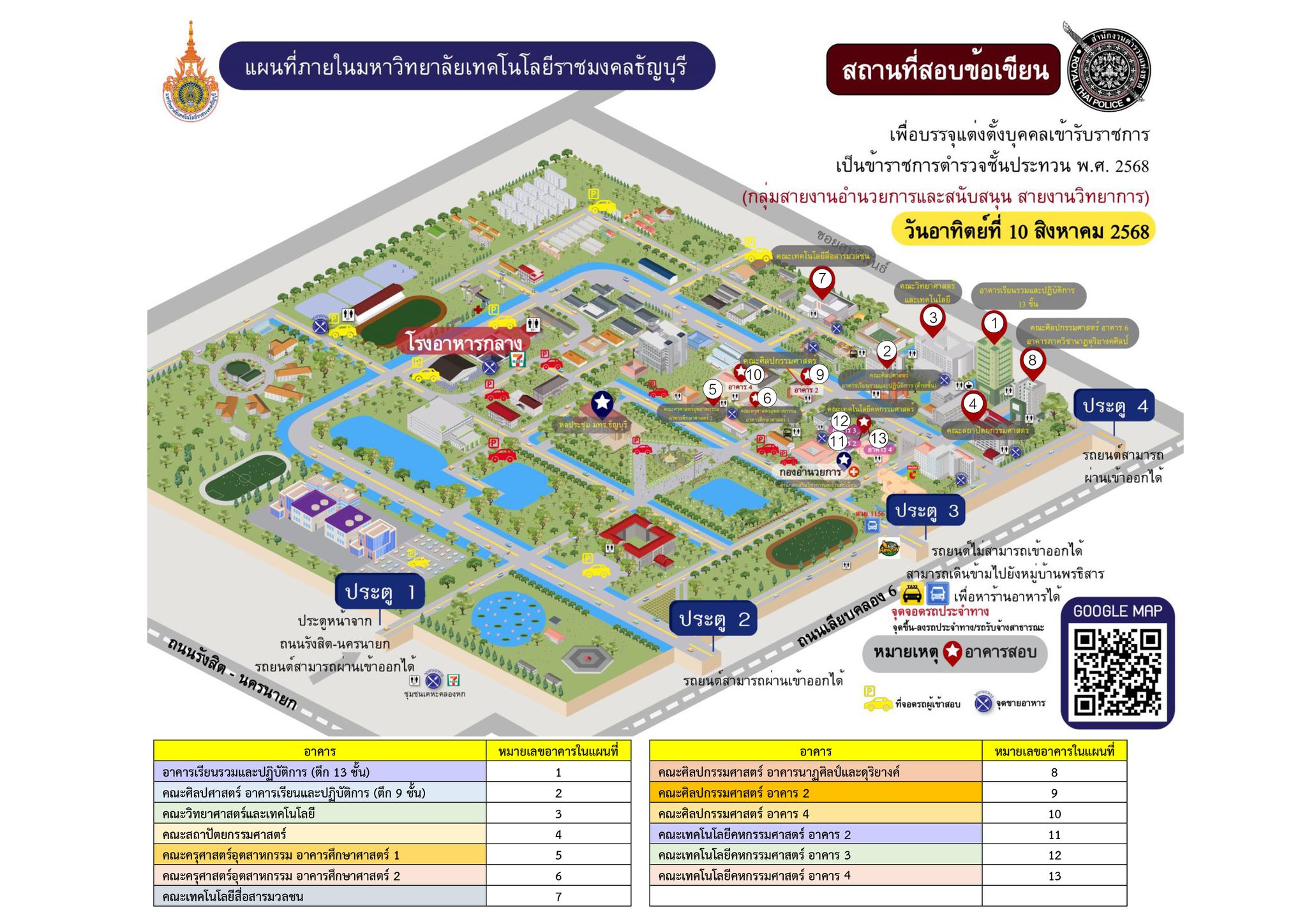 อาคารเรียนรวมและปฏิบัติการ RMUTT Central Building