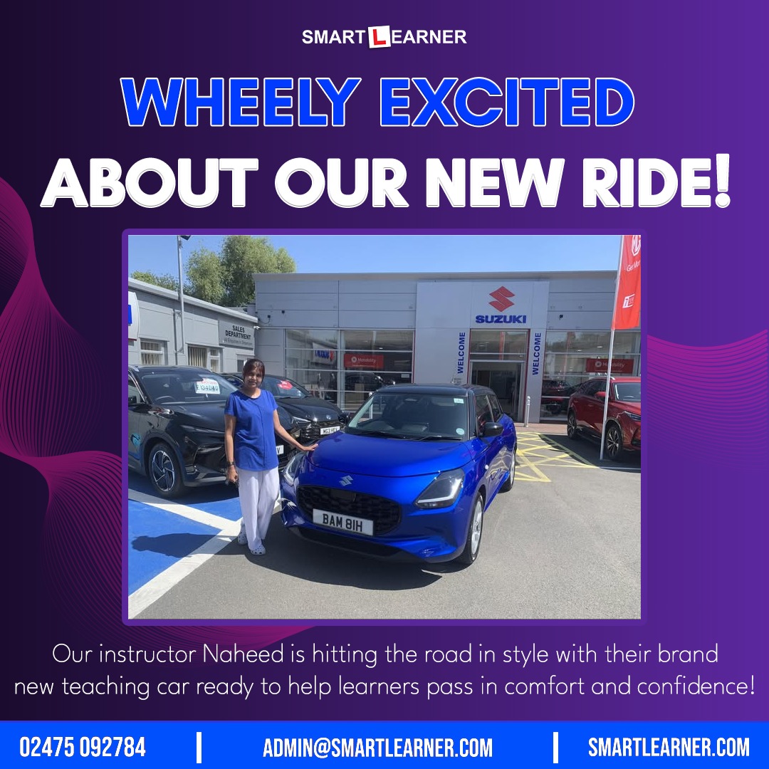 Smartlearner - We’re wheely excited to share that our instructor Naheed ...