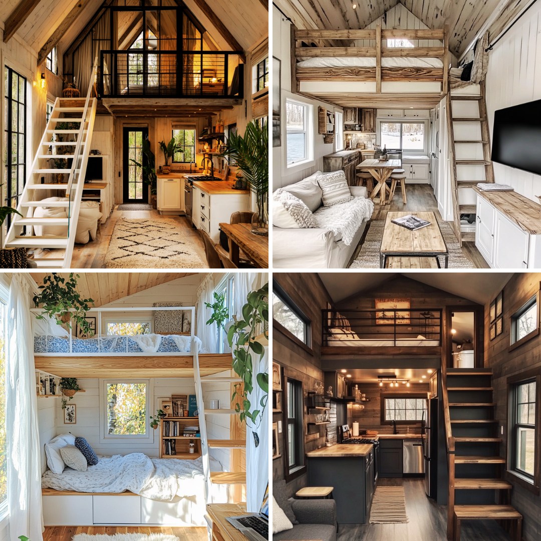 Tiny - Which Tiny Home Interior Matches Your Style? Each space proves ...