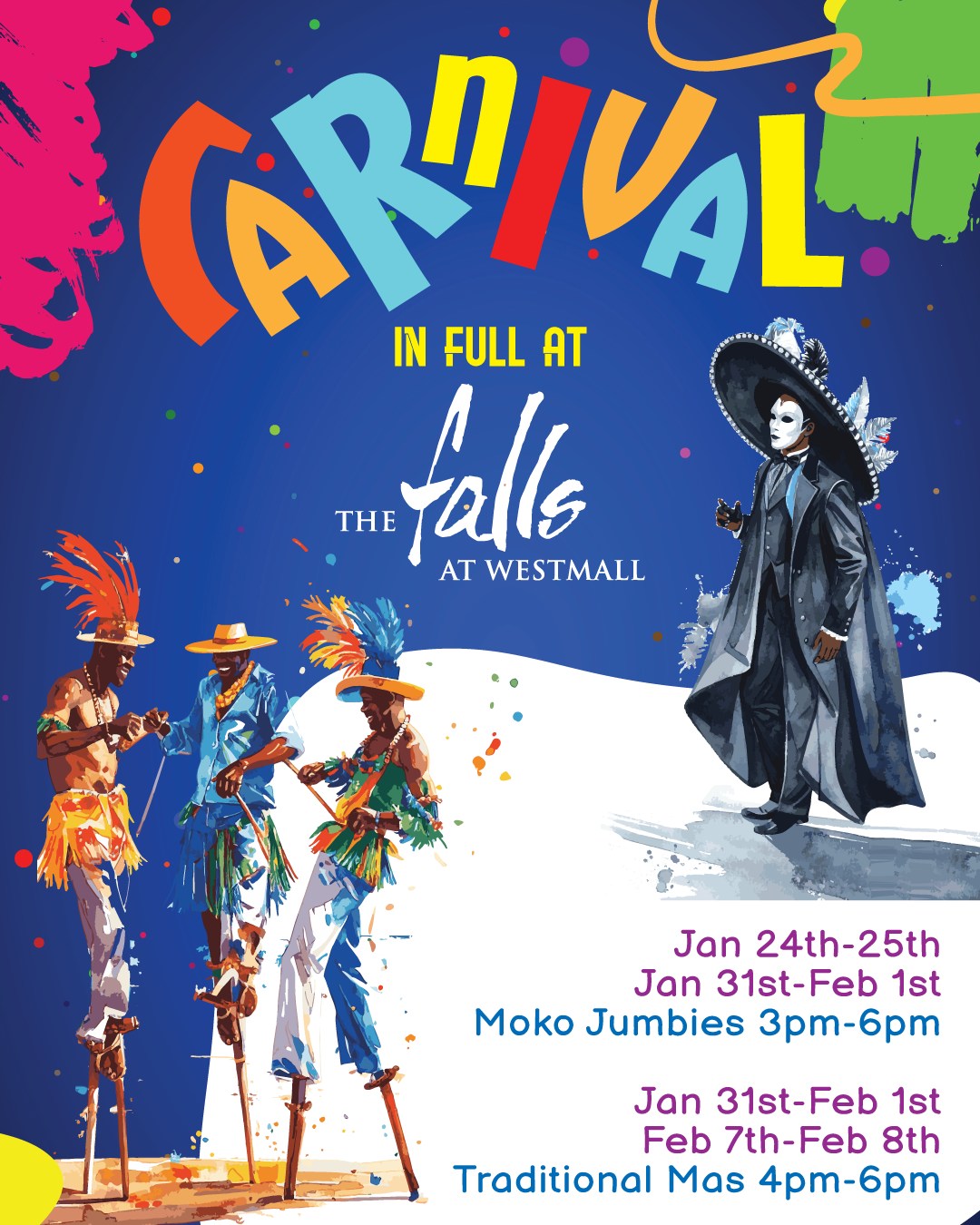 The Falls - Your fun fix for Carnival 2026 is at The Falls! Expect lots ...