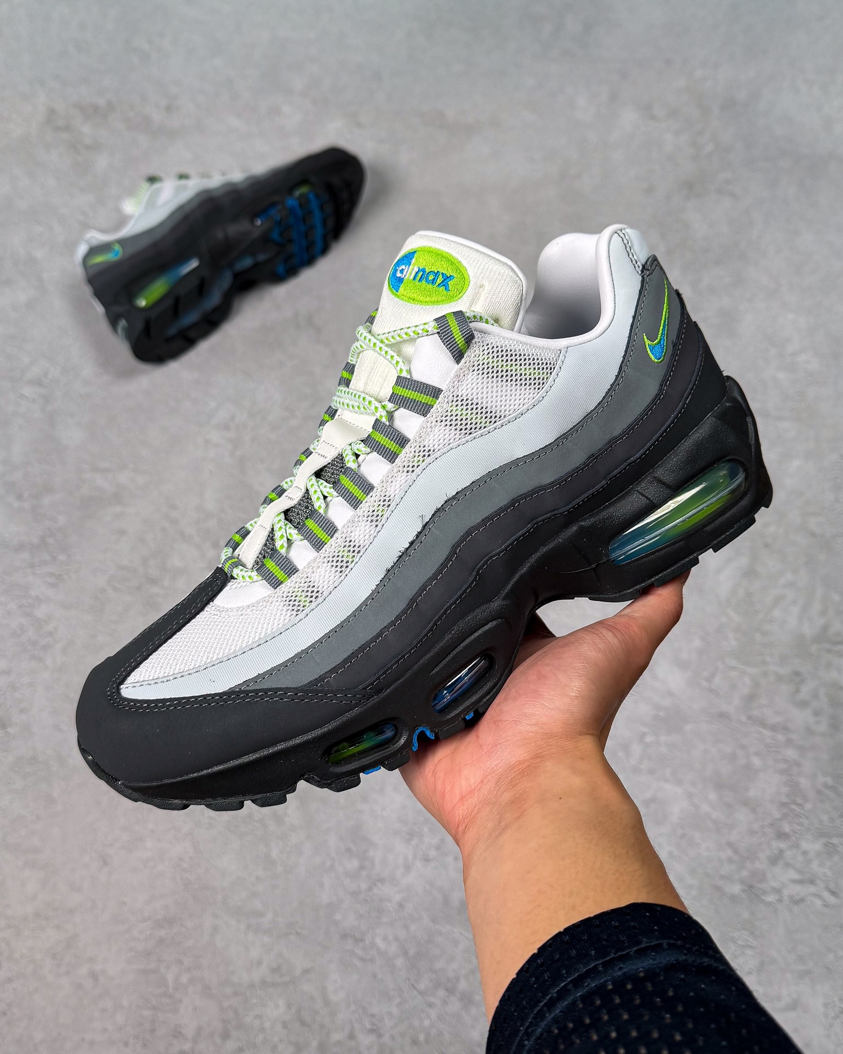 Nike Air Max 95 Big Bubble Green Apple has RESTOCKED at Nike! Link 