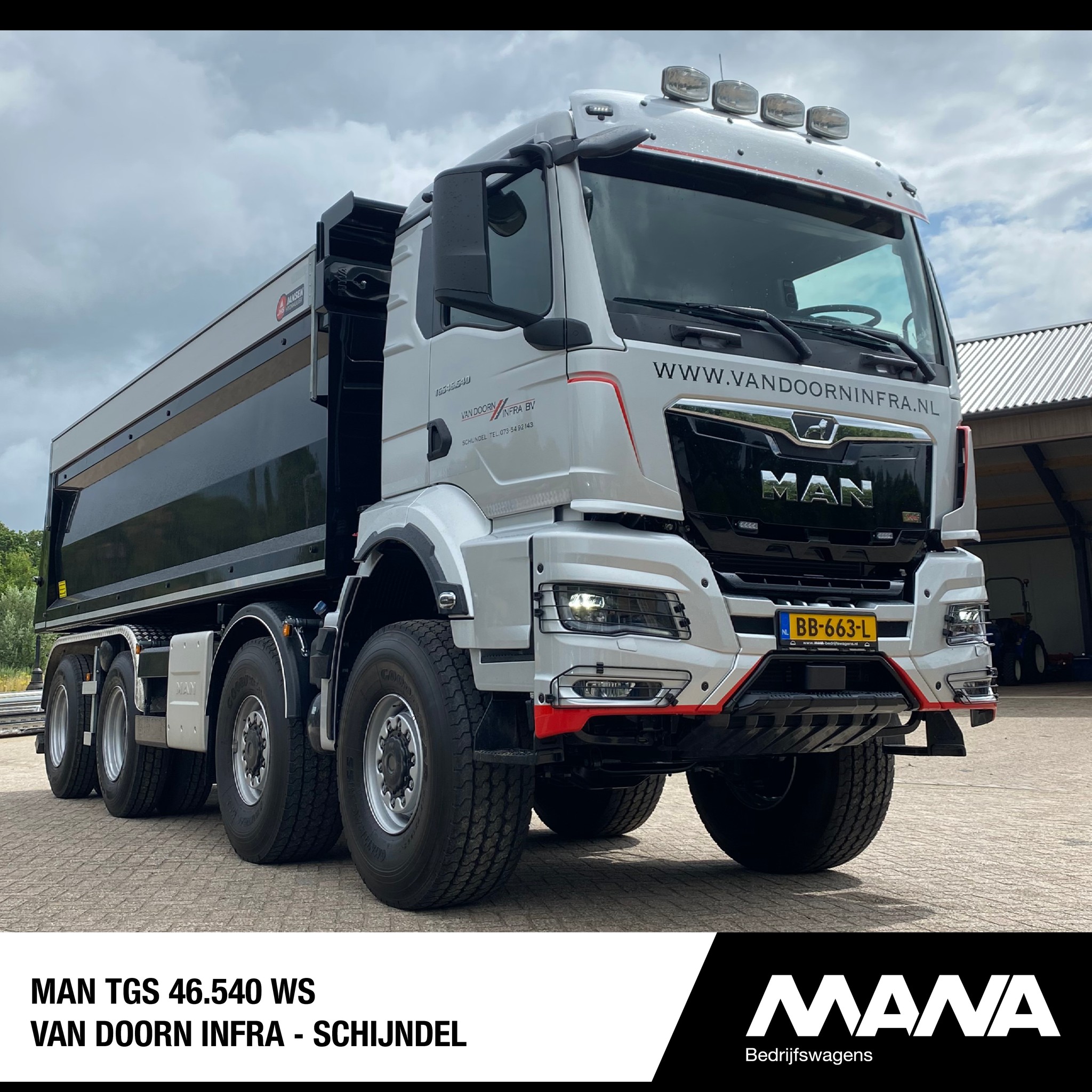 MANA Bedrijfswagens - Aflevering bij GCC!😍 We hebben deze mooie TGX 26. ...