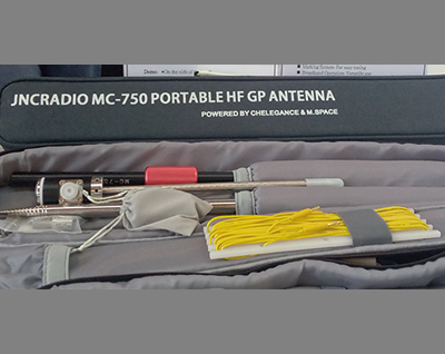 Antenna A Onde Corte MA-12 Portatile Da 3,5 MHz, Bobina In Acciaio Inox, 100 W, Per Ricezione Radio HF E Ascolto Amatoriale, Colore Blu