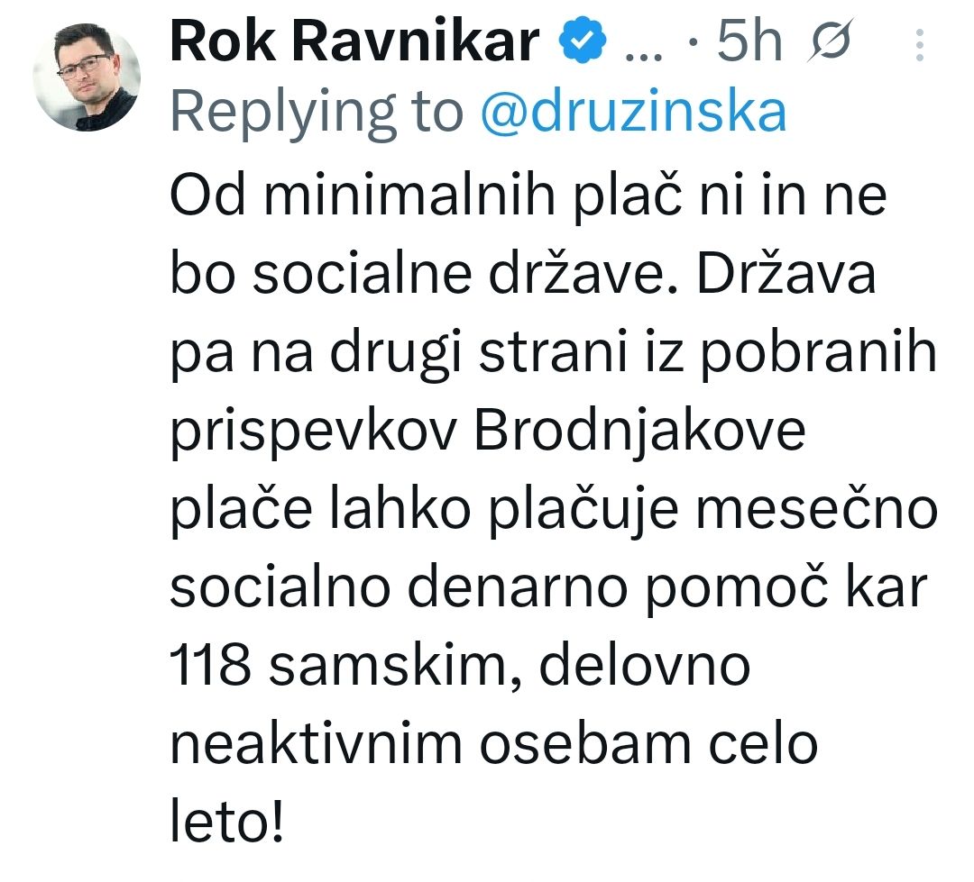 Naloga države bi morala biti, da... - OO SDS Cirkulane | Facebook