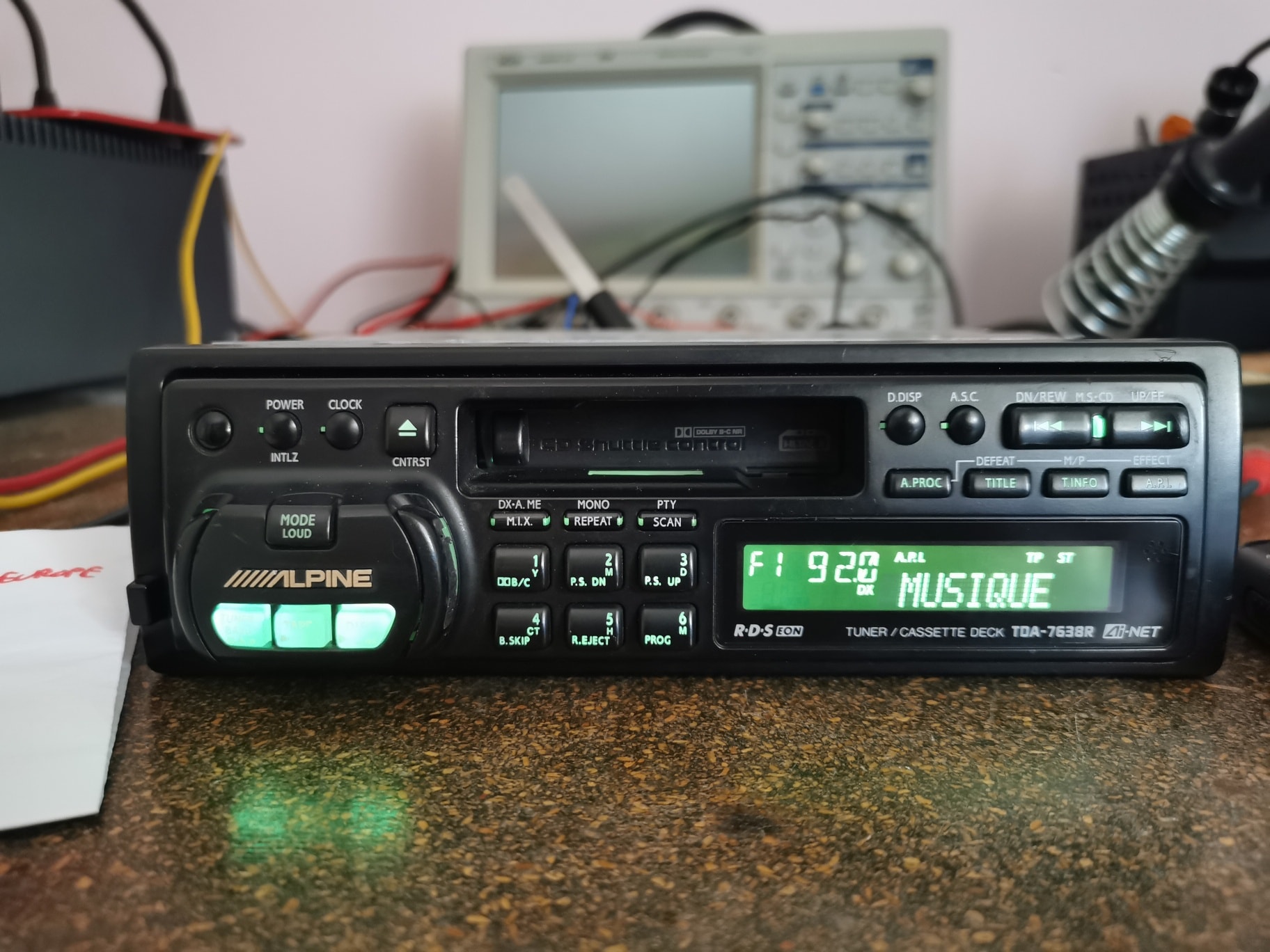 Alpine TDA 7536J car stereo for sale