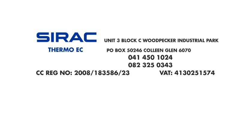 Sirac Thermo Eastern Cape CC | Port Elizabeth
