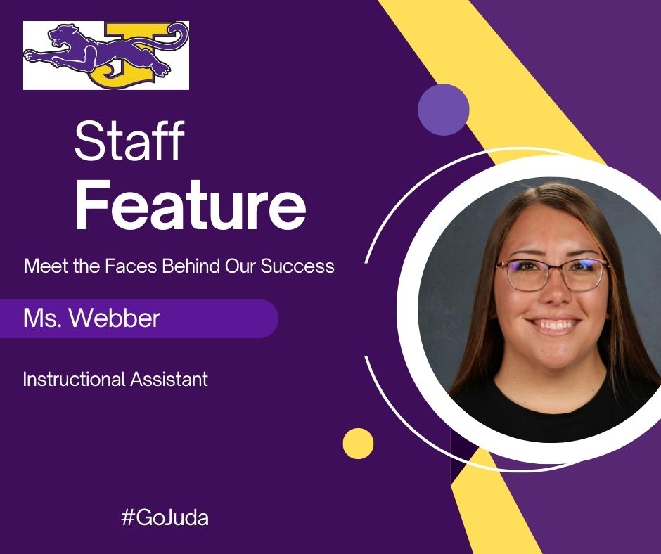 Meet Our Staff: Ms. Webber🍎 This... - Juda School District | Facebook
