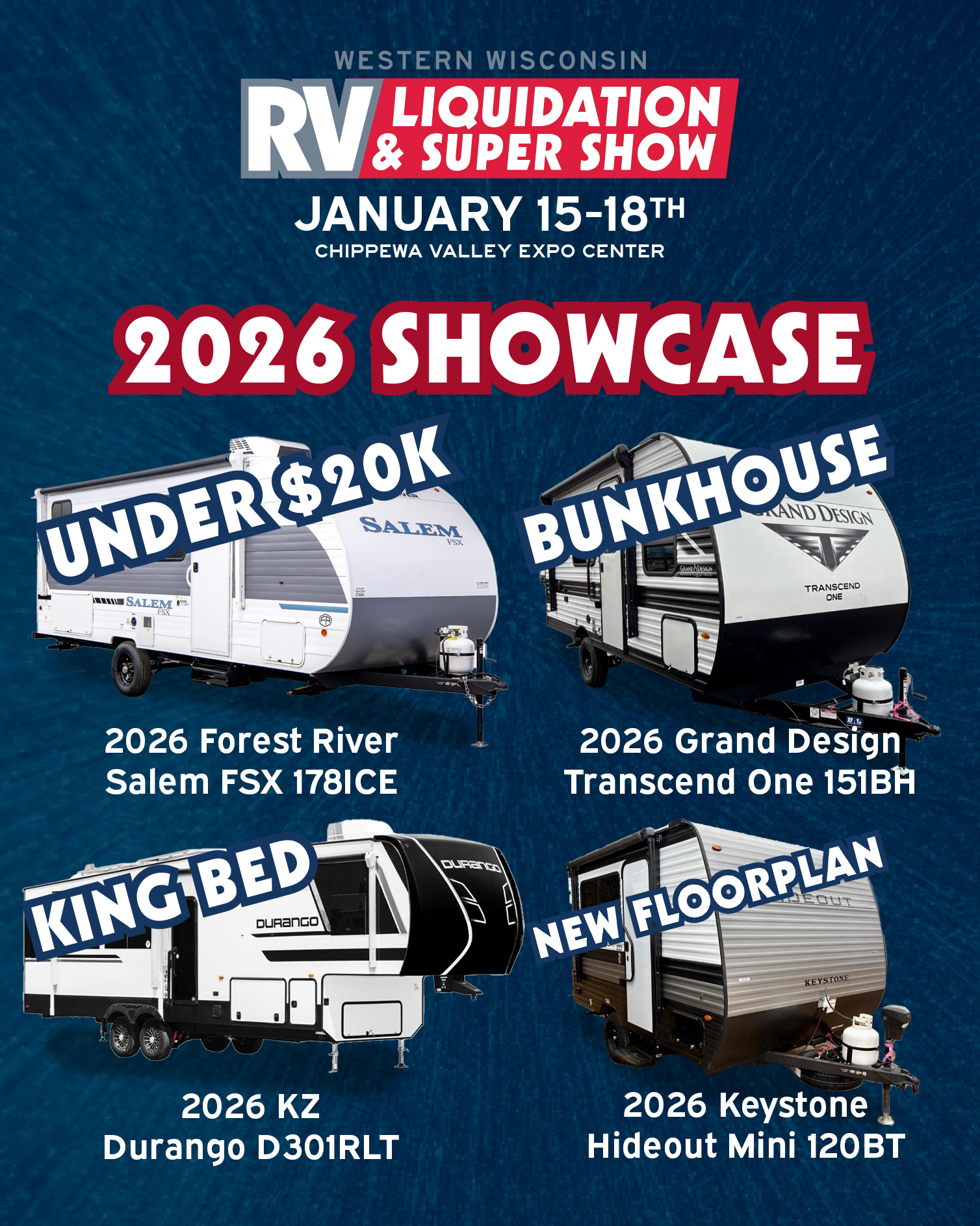 Dick's - The 2026 Western Wisconsin RV Liquidation & Super Show will ...