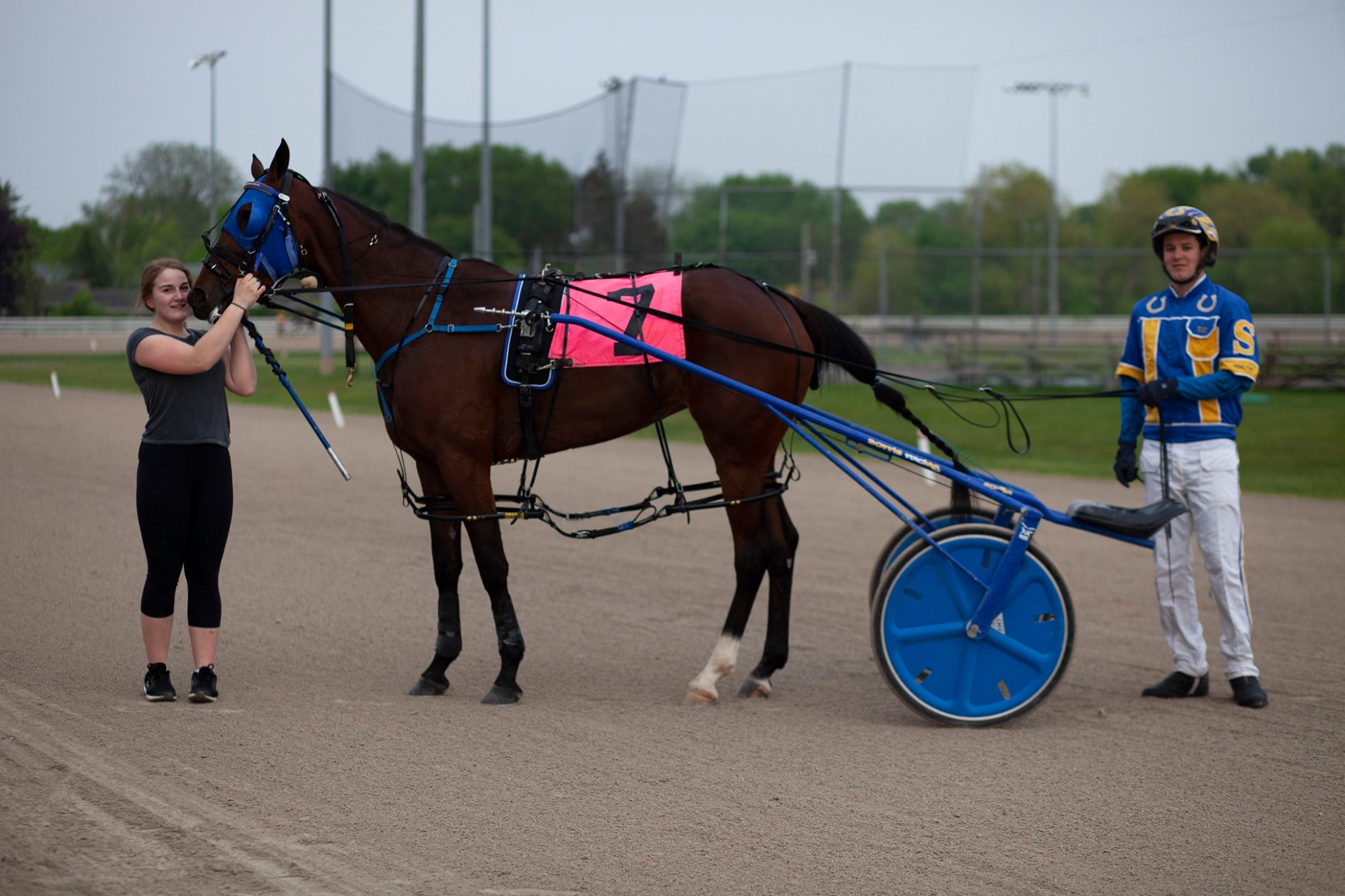 Hanover Raceway - Very Glad to have Tiffany Chantel...