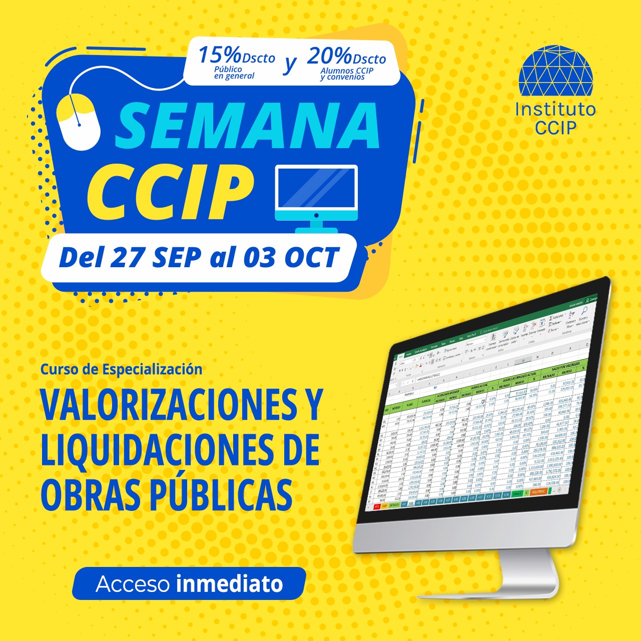 Instituto CCIP - Matricúlate en VALORIZACIONES Y... | Facebook