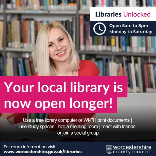 Redditch - Did you know since November we have been open from 8am to ...