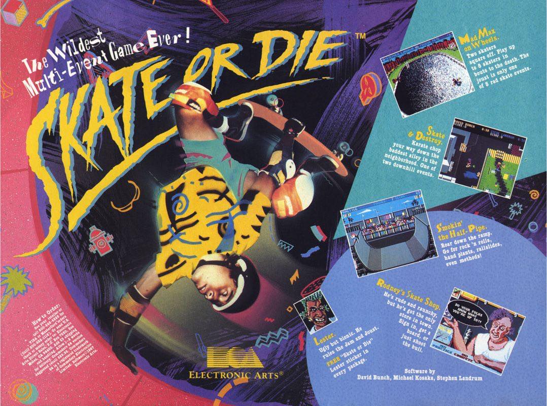Many fans of the classic Skate or Die! video games have noticed