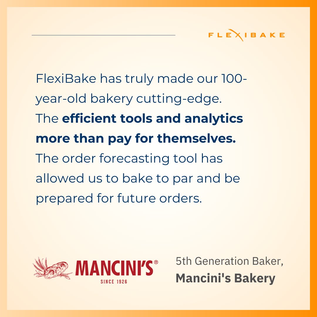 FlexiBake - Manufacturing Software for the Food & Beverage Industry