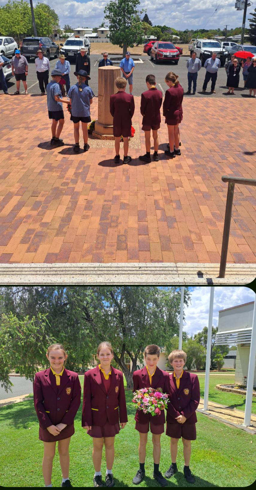 Today CSS student commemorated... - Clermont State School | Facebook