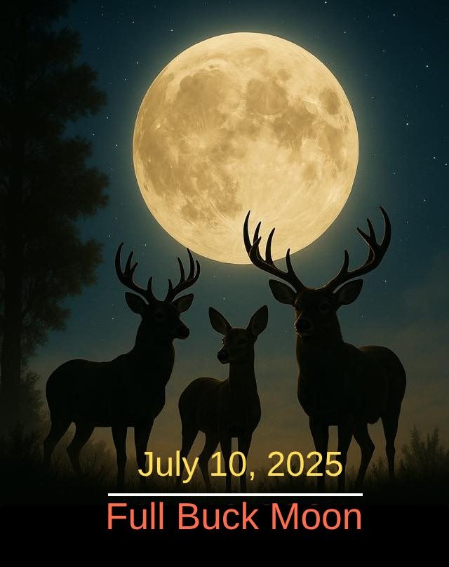 🌕 Full Buck Moon – July 10, 2025 On... - The Beauty of Earth | Facebook