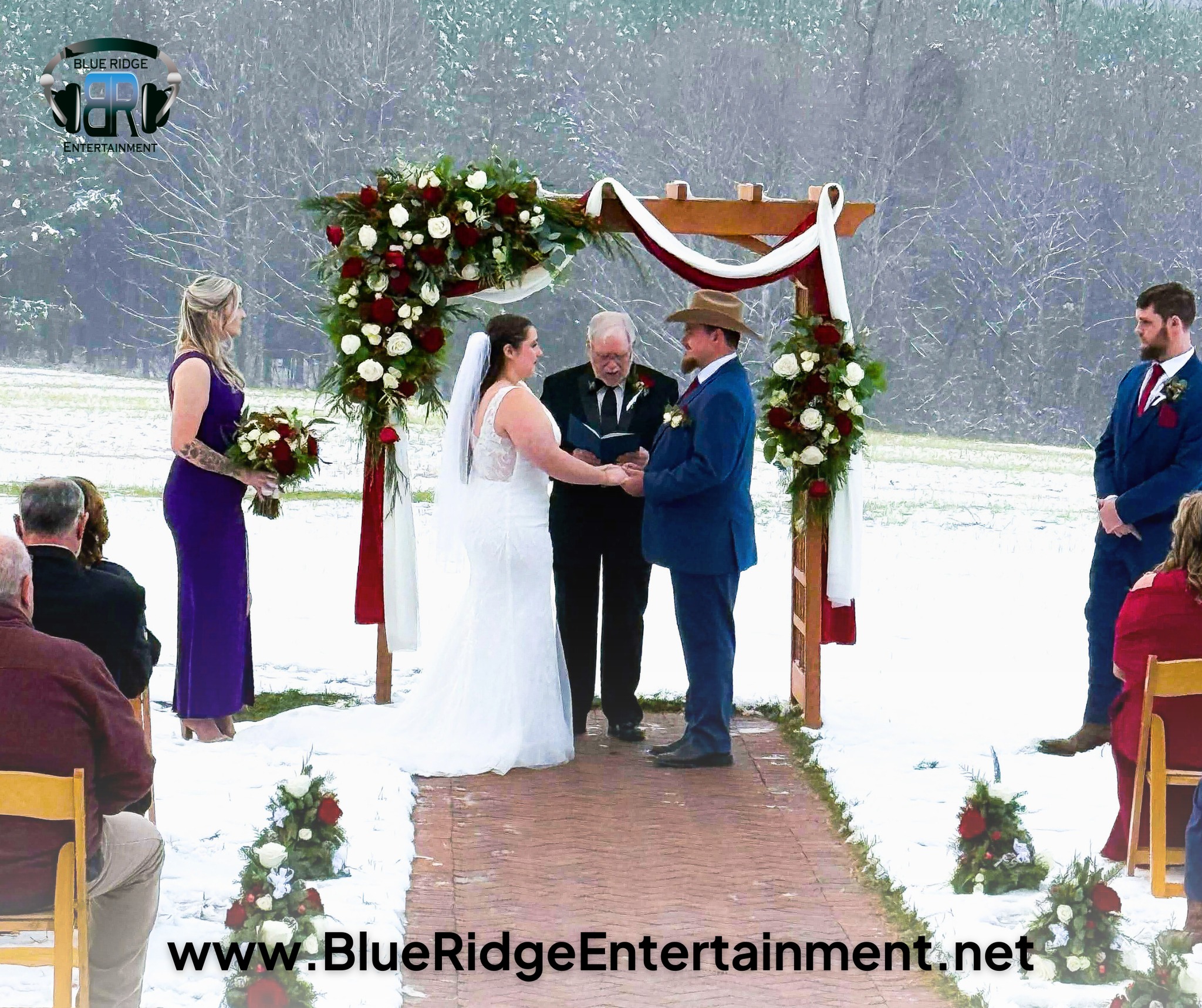 ️💍 Snowflakes, love, and a... - Blue Ridge Entertainment | Facebook