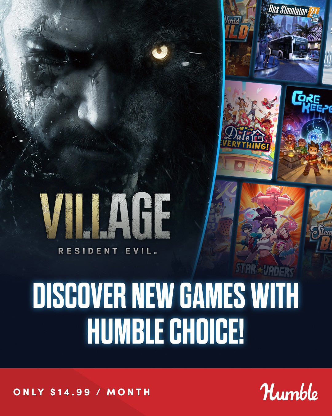 Humble Bundle - Join Humble Choice for February and dive... | Facebook