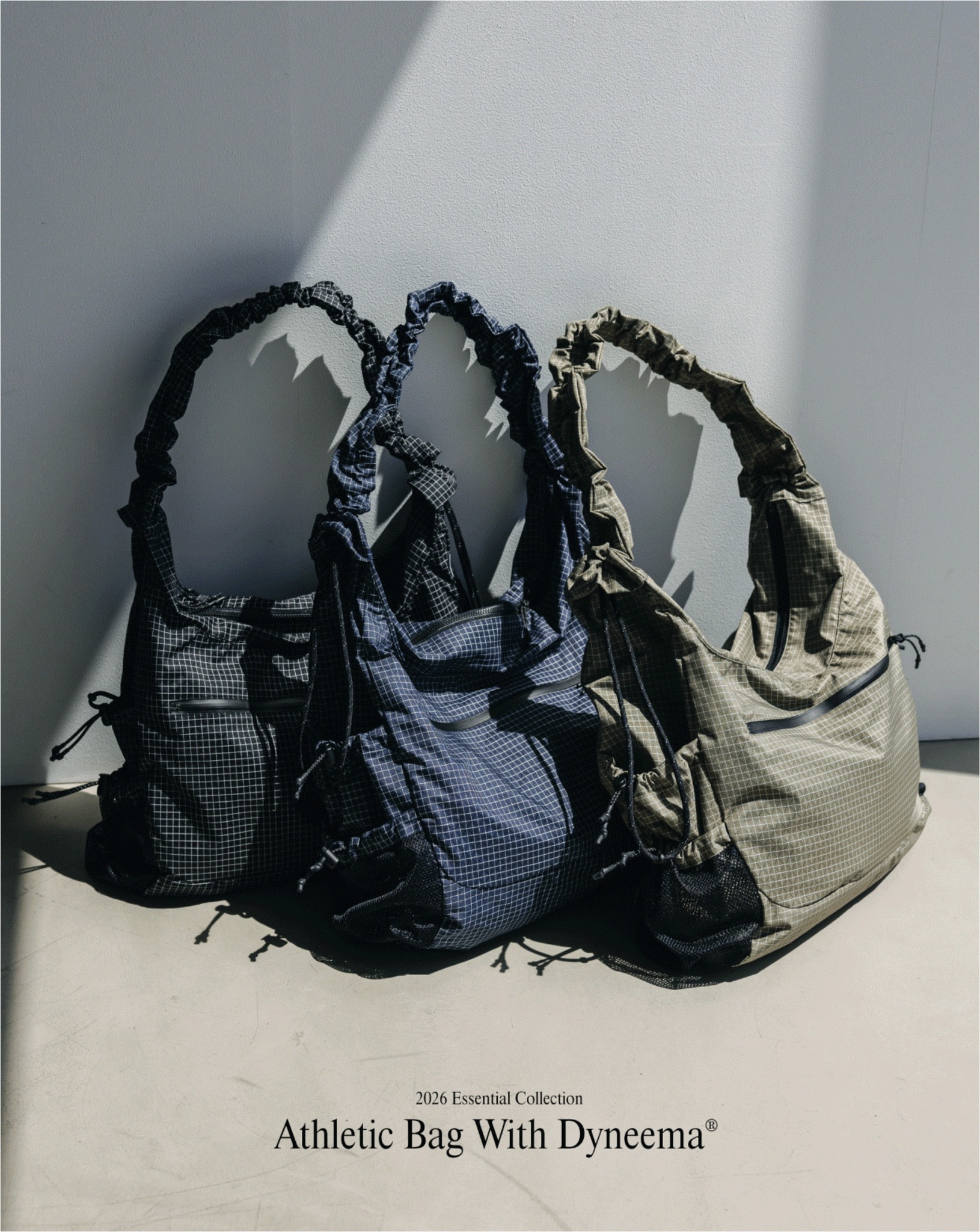 預購｜CLESSTE 1/31發售新品』 □ATHLETIC BAG WITH Dyneema® Dyneema 