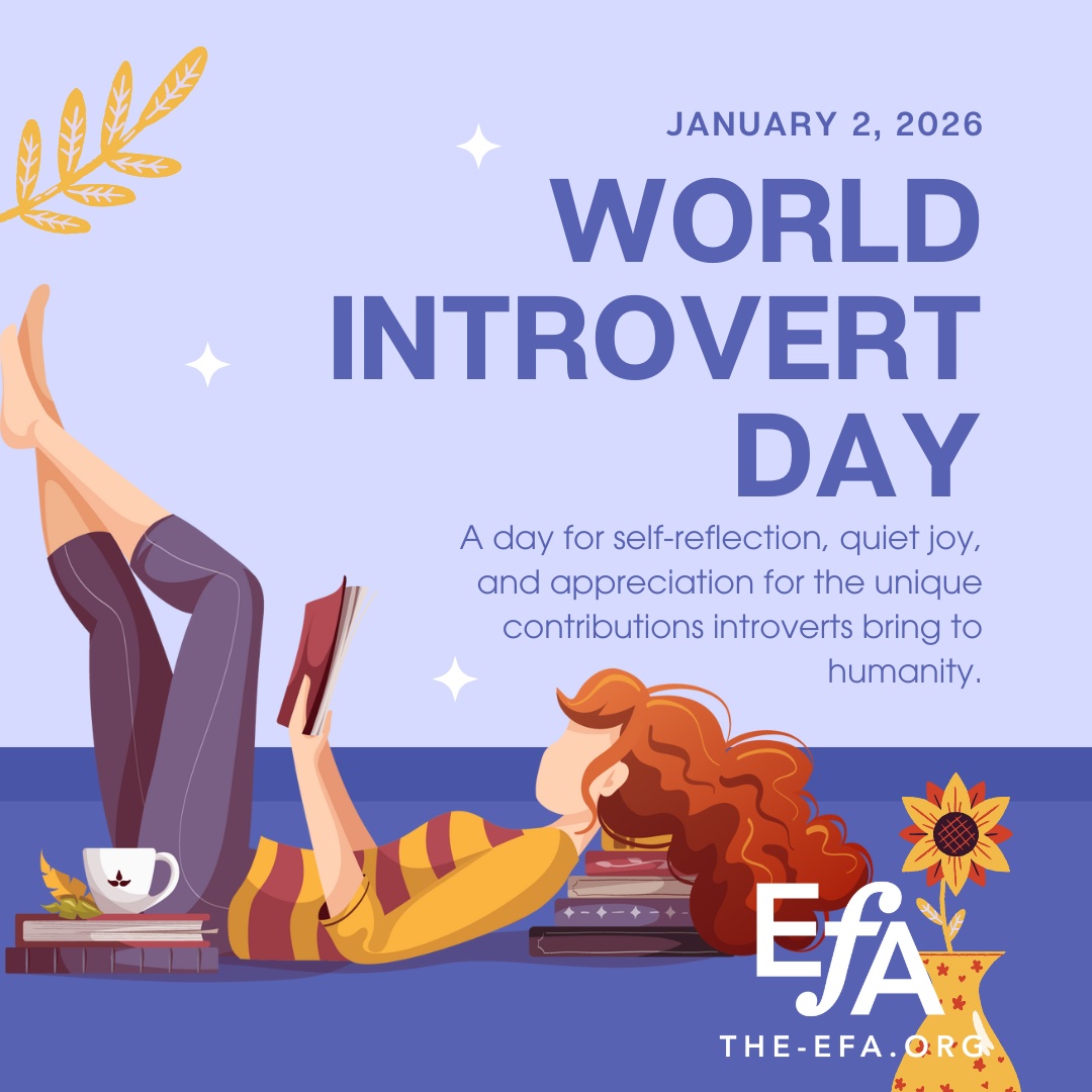 Editorial - Happy World Introvert Day from the #EFA! Are you an ...