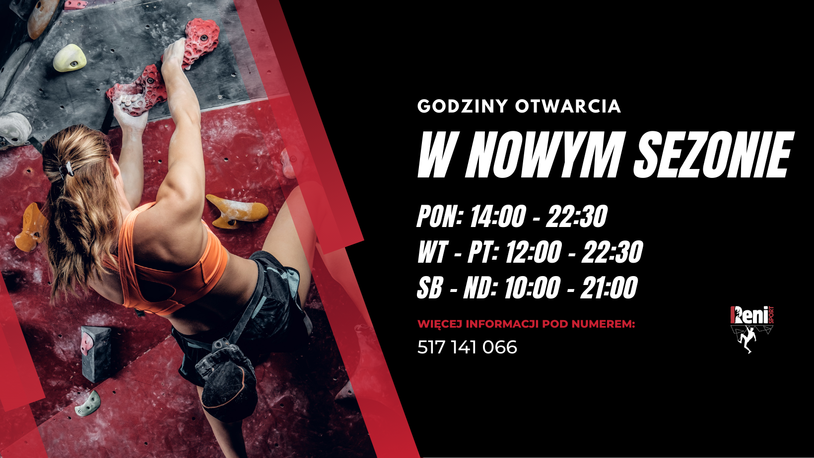 FlyWall - centrum wspinaczkowe i park linowy - Nie musimy się ...