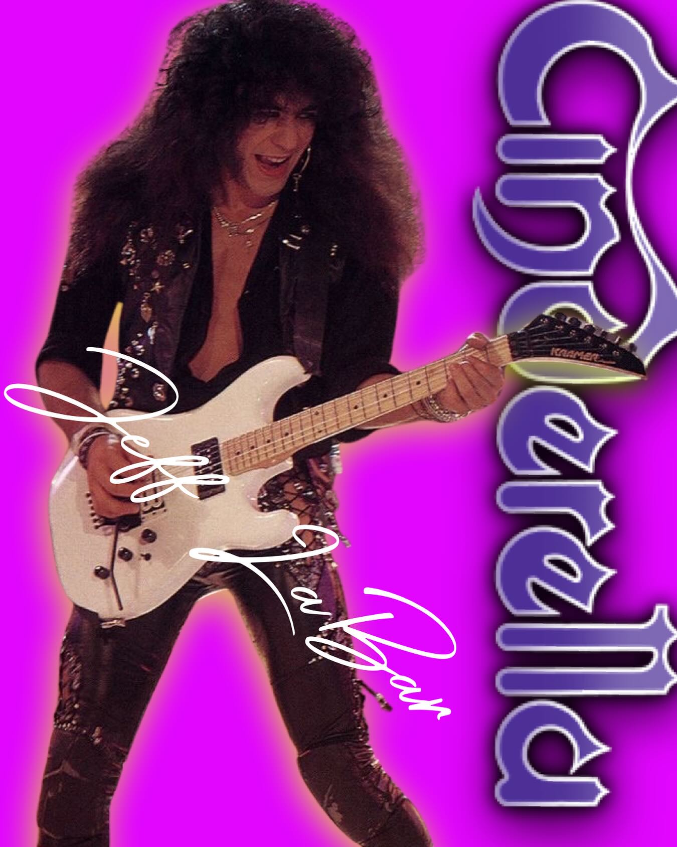 Remembering on his Birthday, Cinderella Guitarist Jeff Labar. I