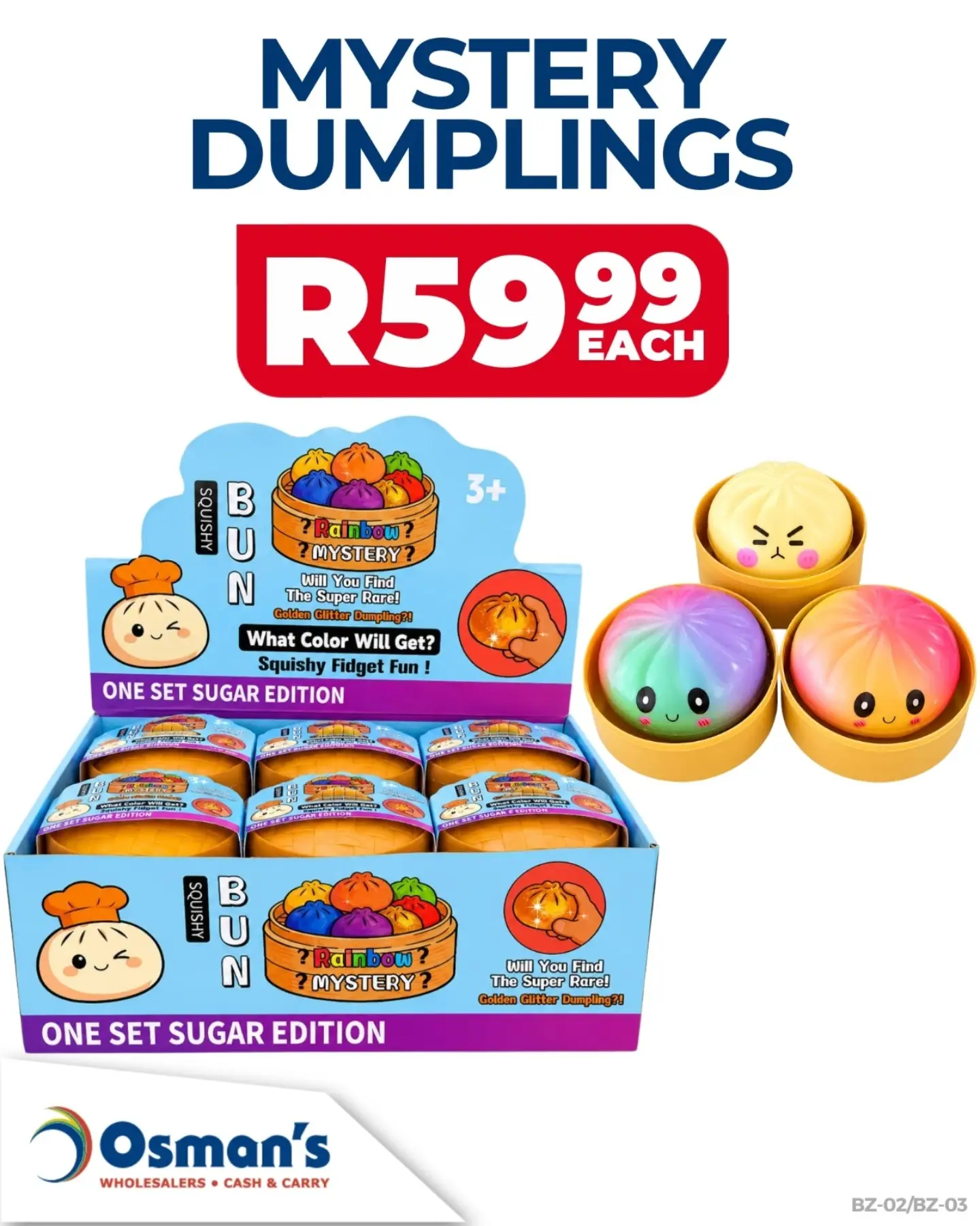 Just Arrived!! Level up the squishy fun — squeeze, collect, or
