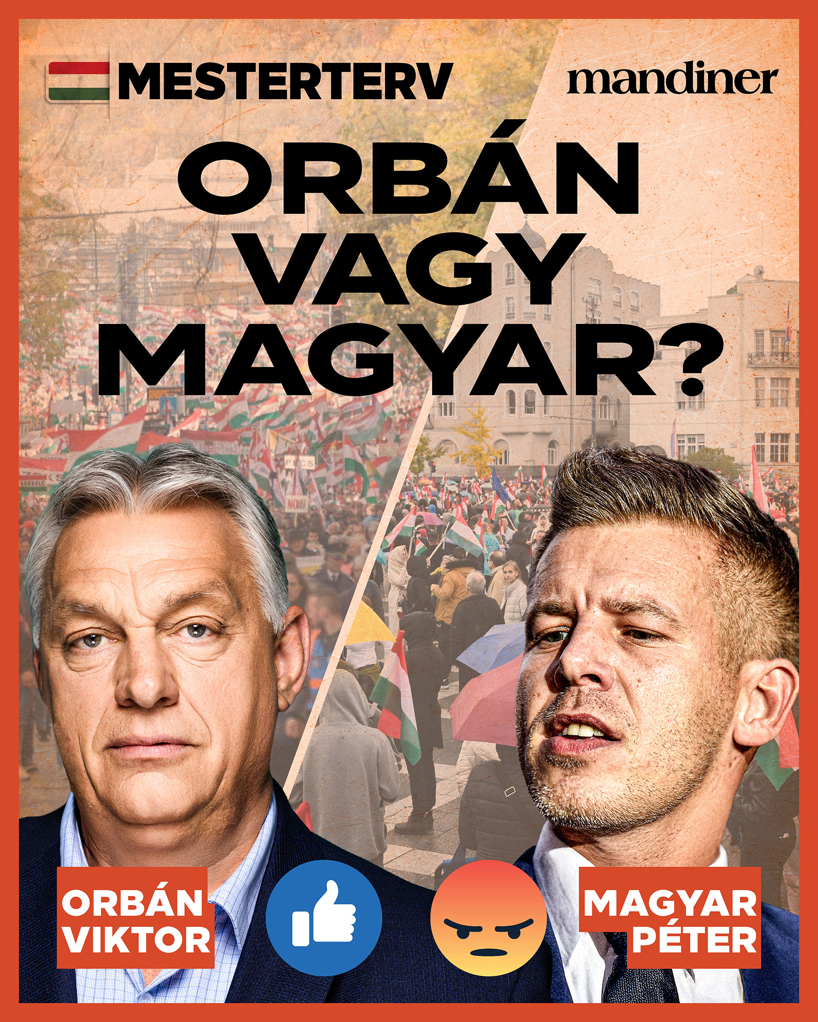 Mandiner - Orbán vagy Magyar? | Facebook