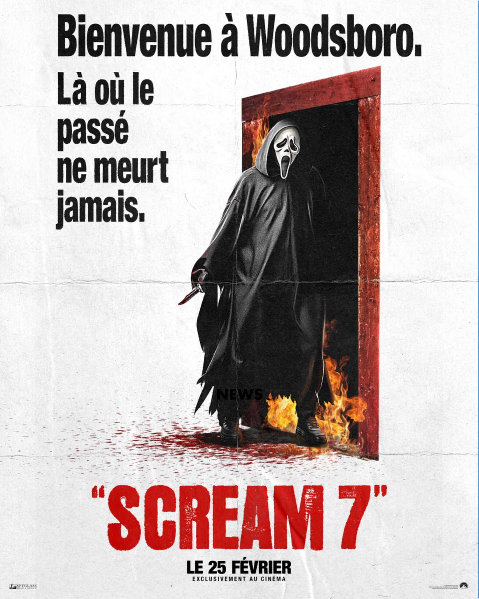 popcorns - Découvrez la nouvelle affiche de Scream 7 au cinéma le 25 ...