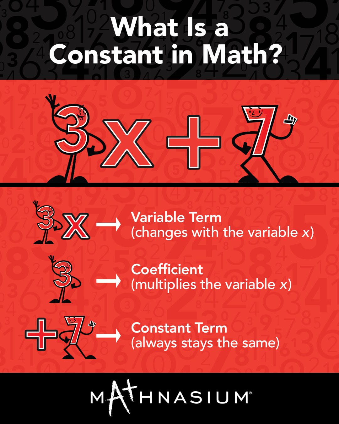 Mathnasium - 🔢 What’s a “constant” in math? How is it different from a ...
