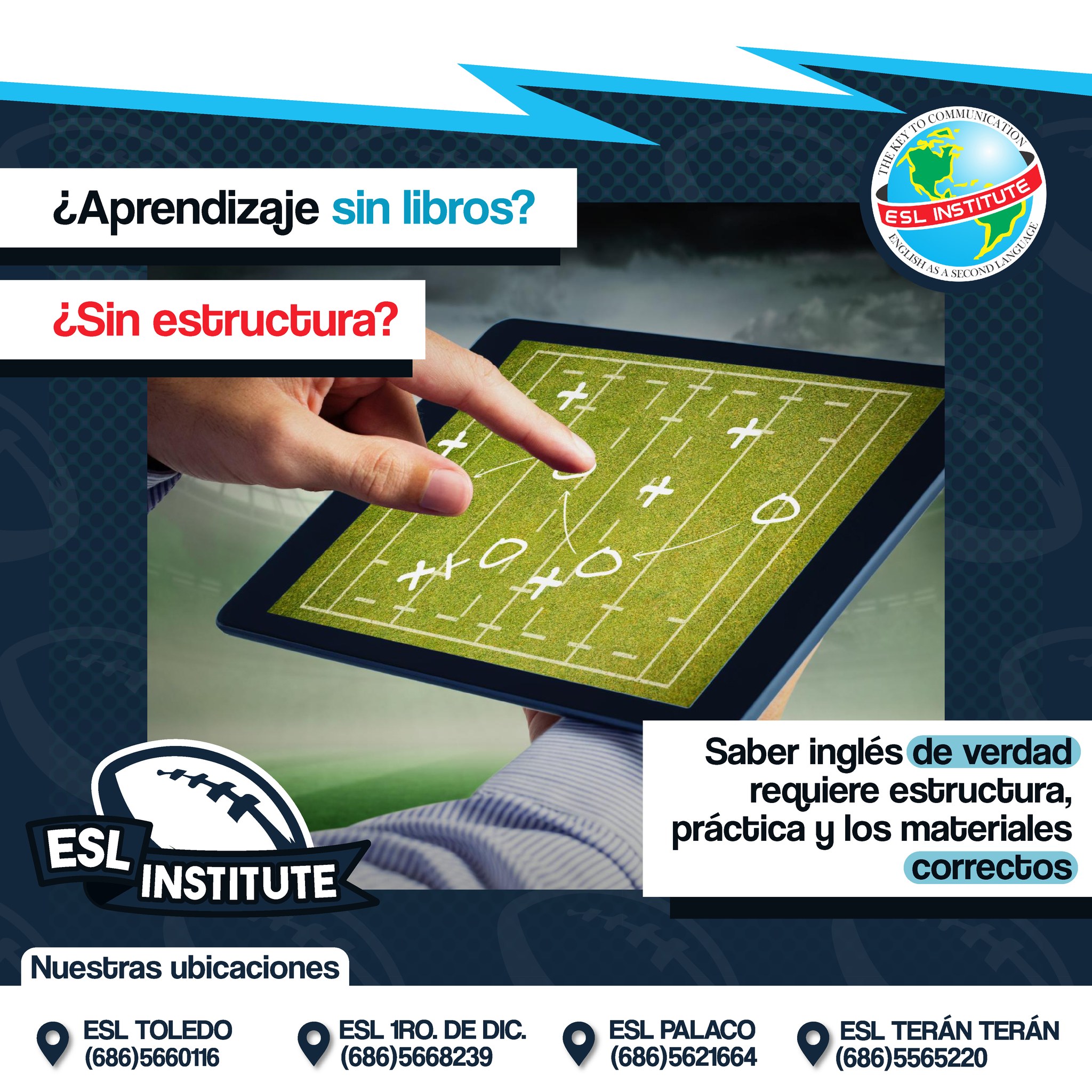 ESL - 🏈 ¿Aprender inglés sin libros? ¿Sin estructura? Para anotar un ...