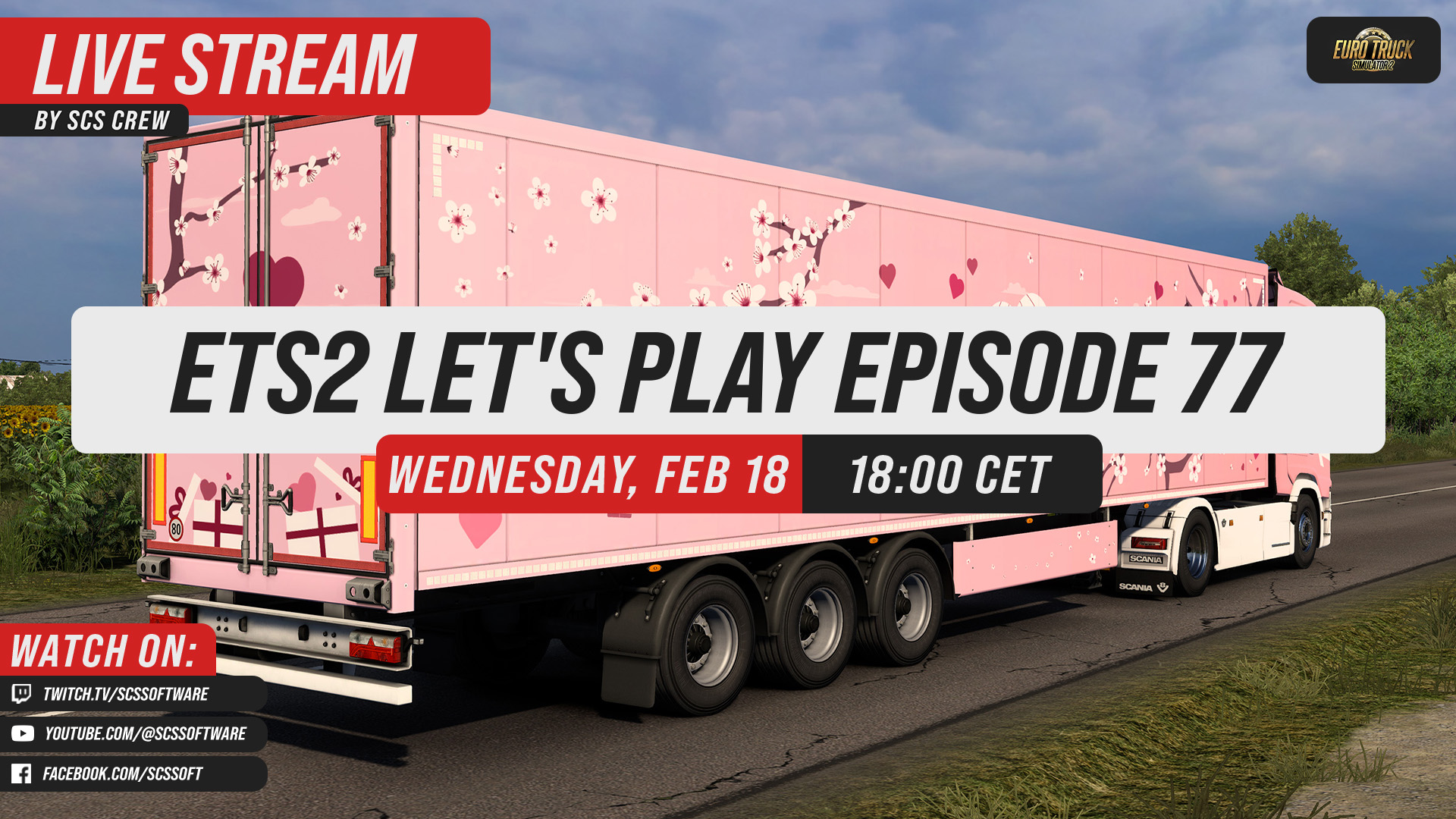 SCS Software - Can you feel the love? ♥️ Join us... | Facebook