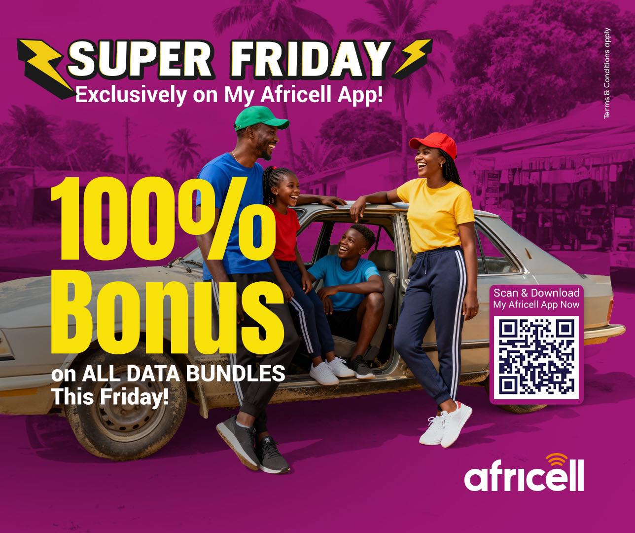 Africell - Hey #SierraLeone 🇸🇱 Be A Millionaire with #Africell 💰💜! Top ...