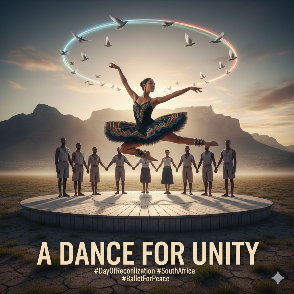 Let's - A Dance for Unity. 🇿🇦 On this day, the Day of Reconciliation ...