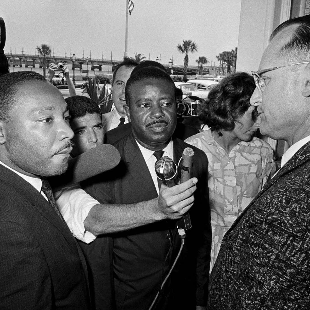 St. - Today, we remember the impact Dr. Martin Luther King Jr. had on our community. Shown here ...