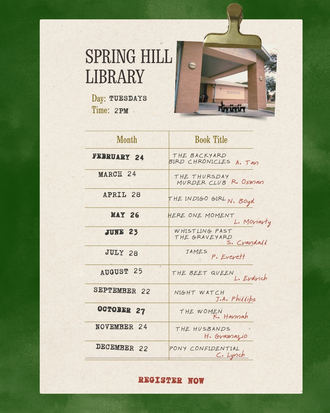 Hernando County... - Hernando County Public Library System
