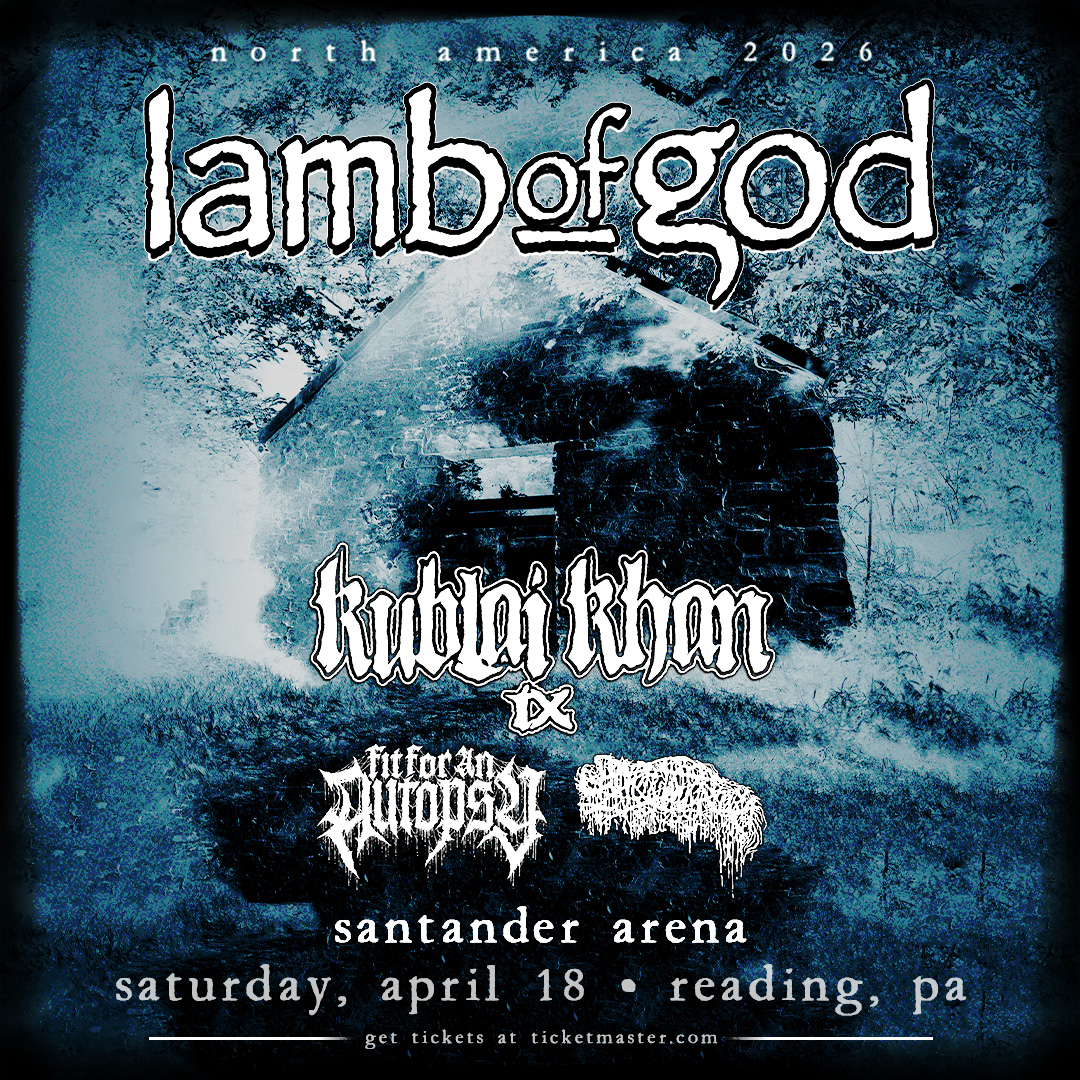 JUST ANNOUNCED: Lamb Of God returns to the Santander Arena on